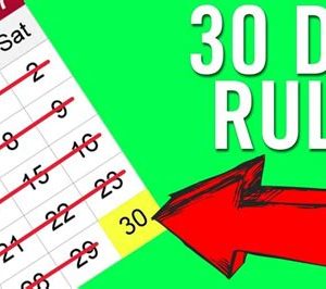 One Debt | Take The First Step | 30-day-rule