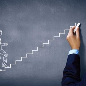 One Debt | Take The First Step | steps-chalk
