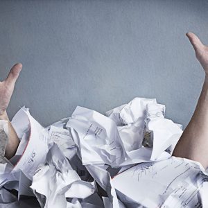One Debt | Take The First Step | ManDrowninginBills_ClausChristensen