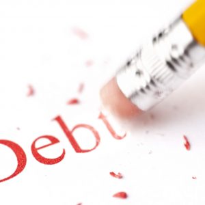One Debt | Take The First Step | debt-eraser